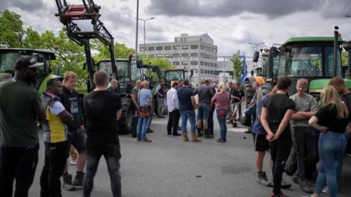 В Нидерландах опустели полки магазинов из-за протестующих фермеров