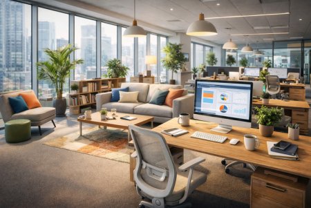 Современные офисные пространства: как создать комфортную рабочую среду